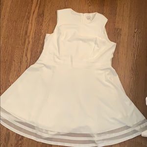 White Calvin Klein dress